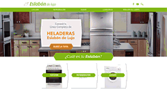 Desktop Screenshot of eslabondelujo.com.ar